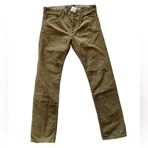 H&M L.O.G.G. NWT Men's Tan Corduroy Pants